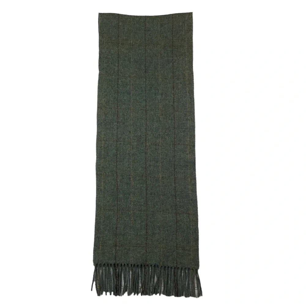 Mackintosh Scotland Wool Plaid Scarf Unisex